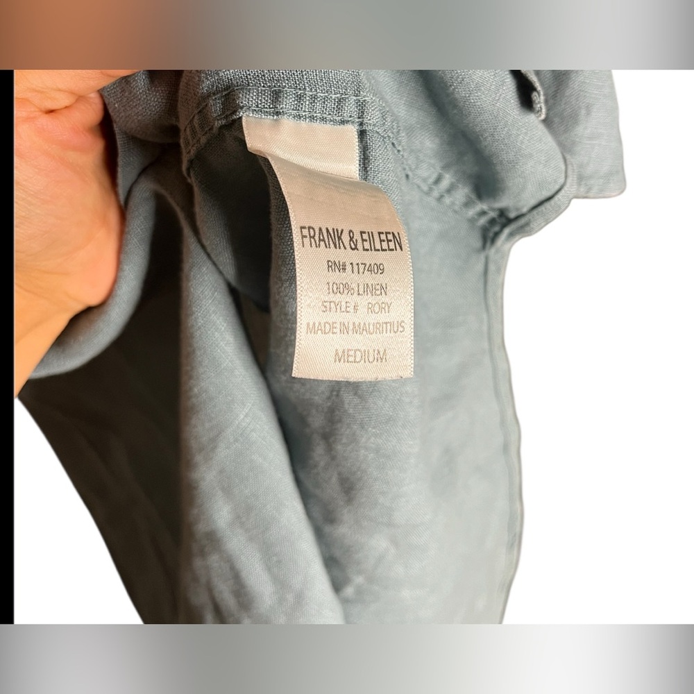 Frank & Eileen Rory linen dress size M - Picture 7 of 8